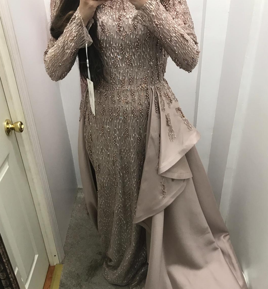 Fancy long sleeve dress